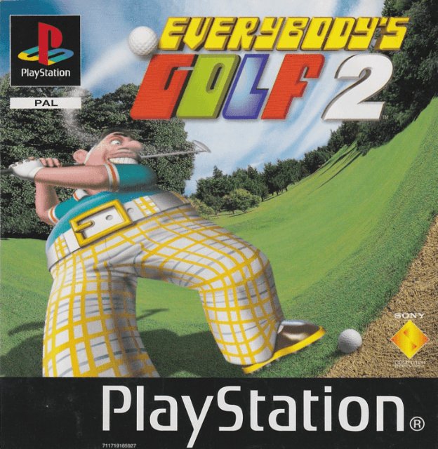 Everybody's Golf 2 box art for Playstation